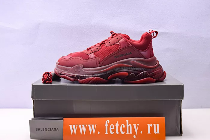 BALENCIAGA TRIPLE S TRAINER - BALENCIAGA -RED544351 W09E1 1628